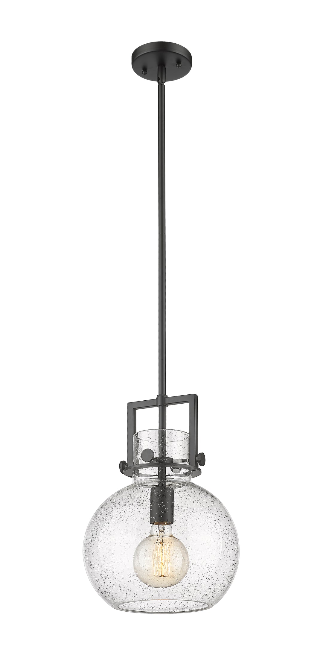 Innovations Lighting Newton Sphere 10" Mini Pendant - Matte Black