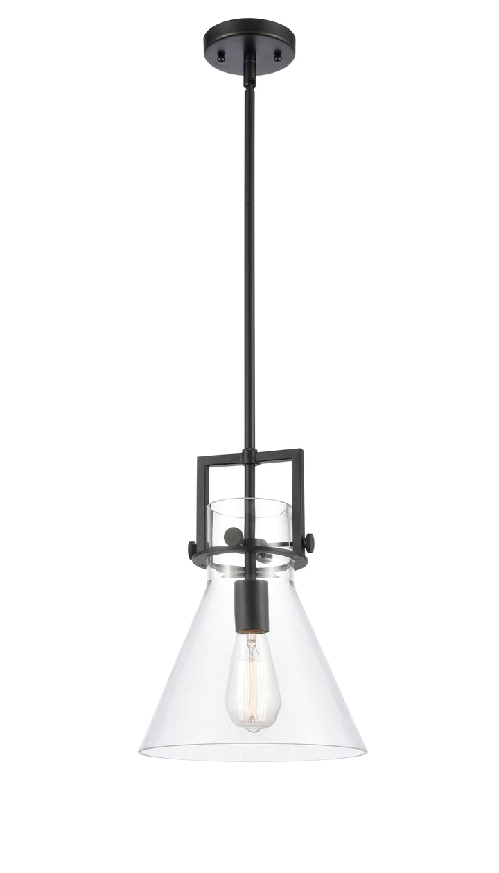 Innovations Lighting Newton Cone 10" Mini Pendant - Matte Black