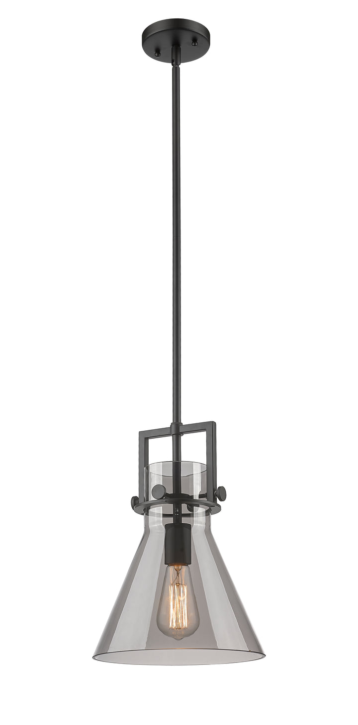Innovations Lighting Newton Cone 10" Mini Pendant - Matte Black