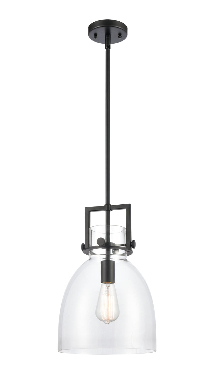 Innovations Lighting Newton Bell 10" Mini Pendant - Matte Black