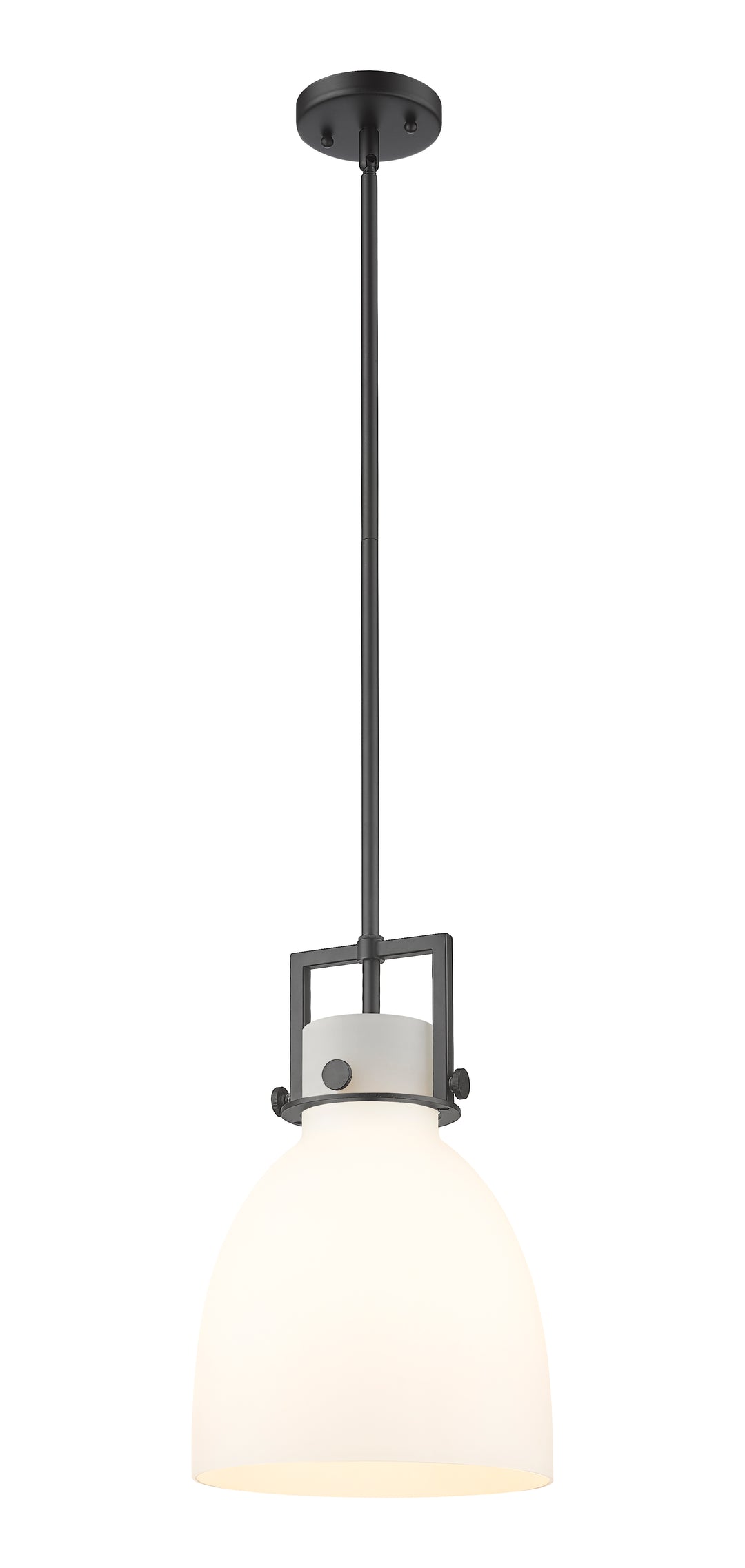 Innovations Lighting Newton Bell 10" Mini Pendant - Matte Black