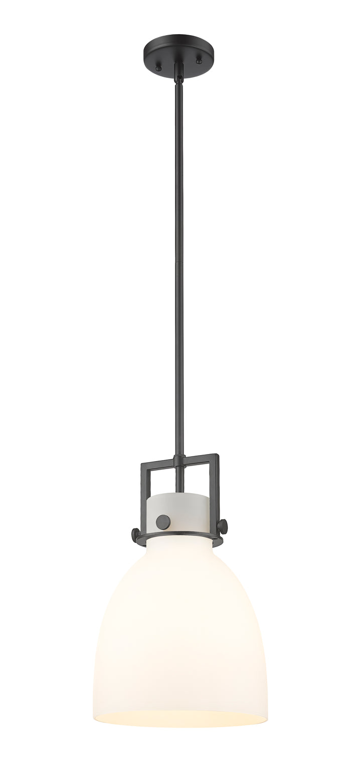 Innovations Lighting Newton Bell 10" Mini Pendant - Matte Black