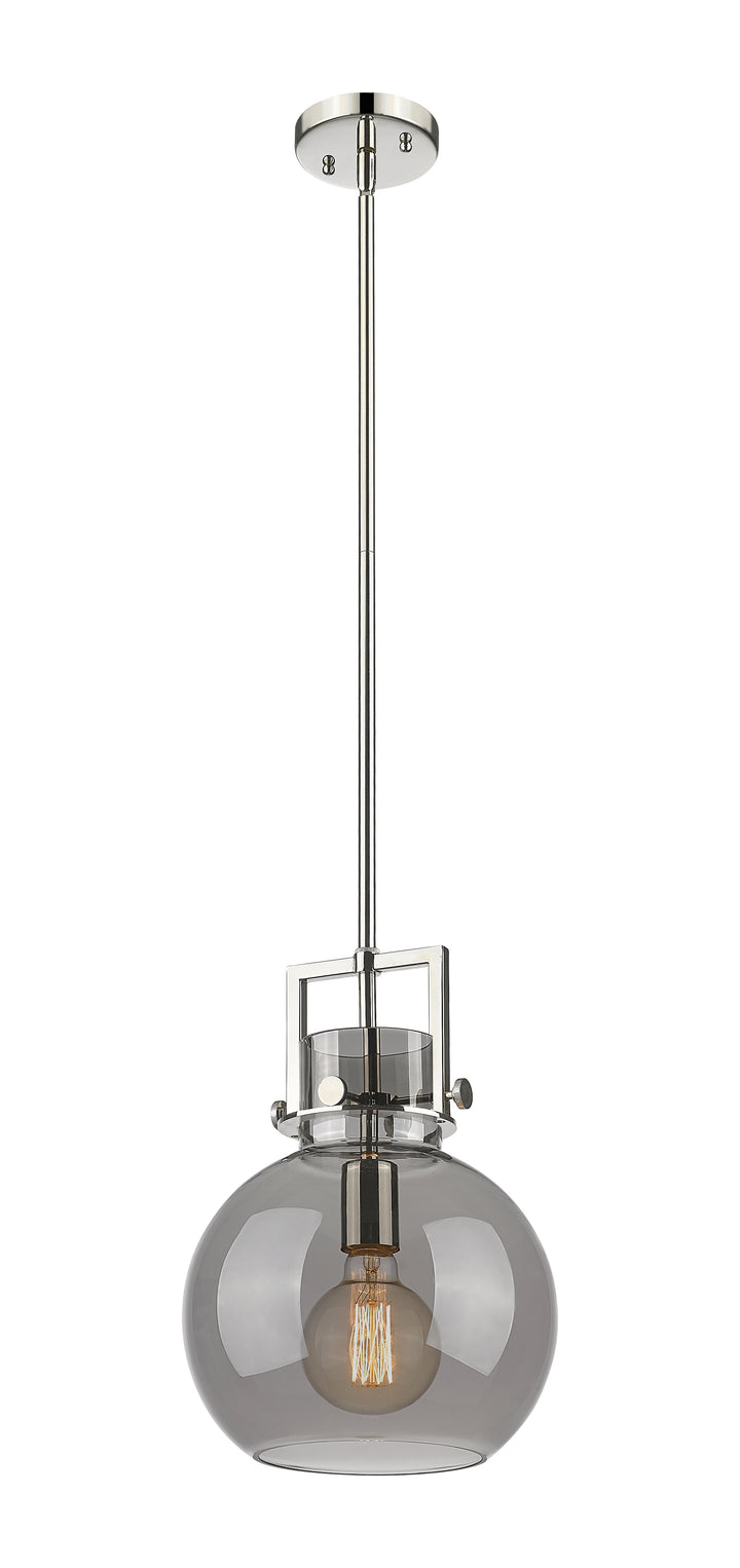 Innovations Lighting Newton Sphere 10" Mini Pendant - Polished Nickel