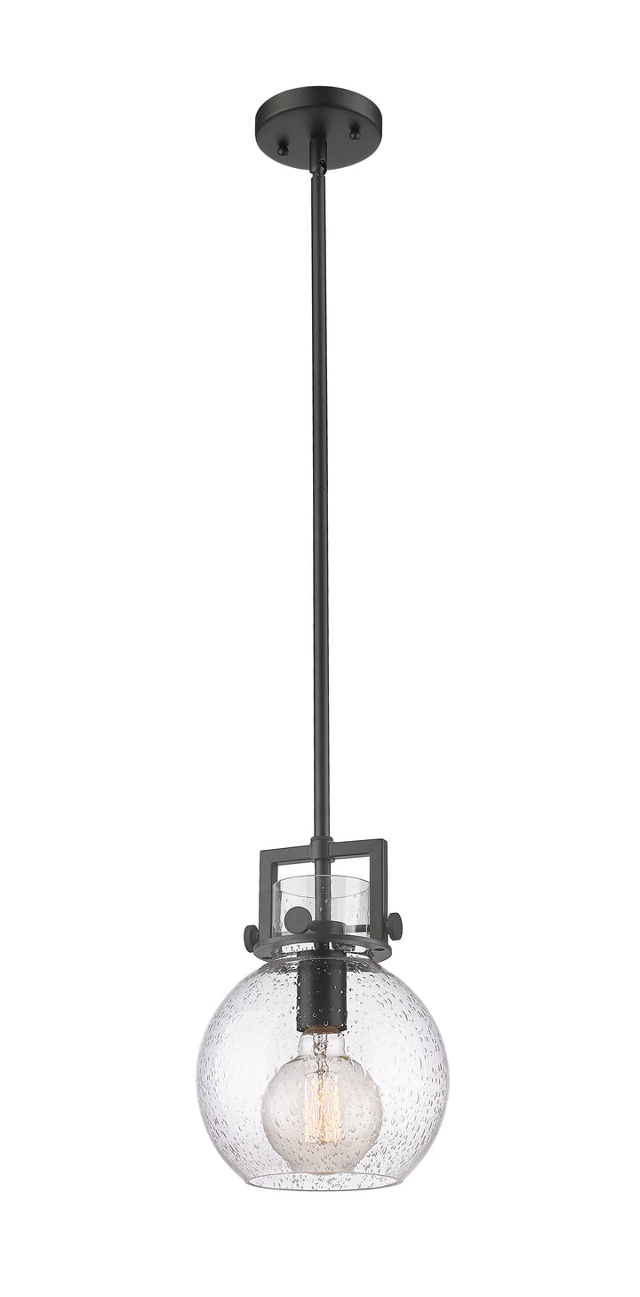 Innovations Lighting Newton Sphere 8" Mini Pendant - Matte Black