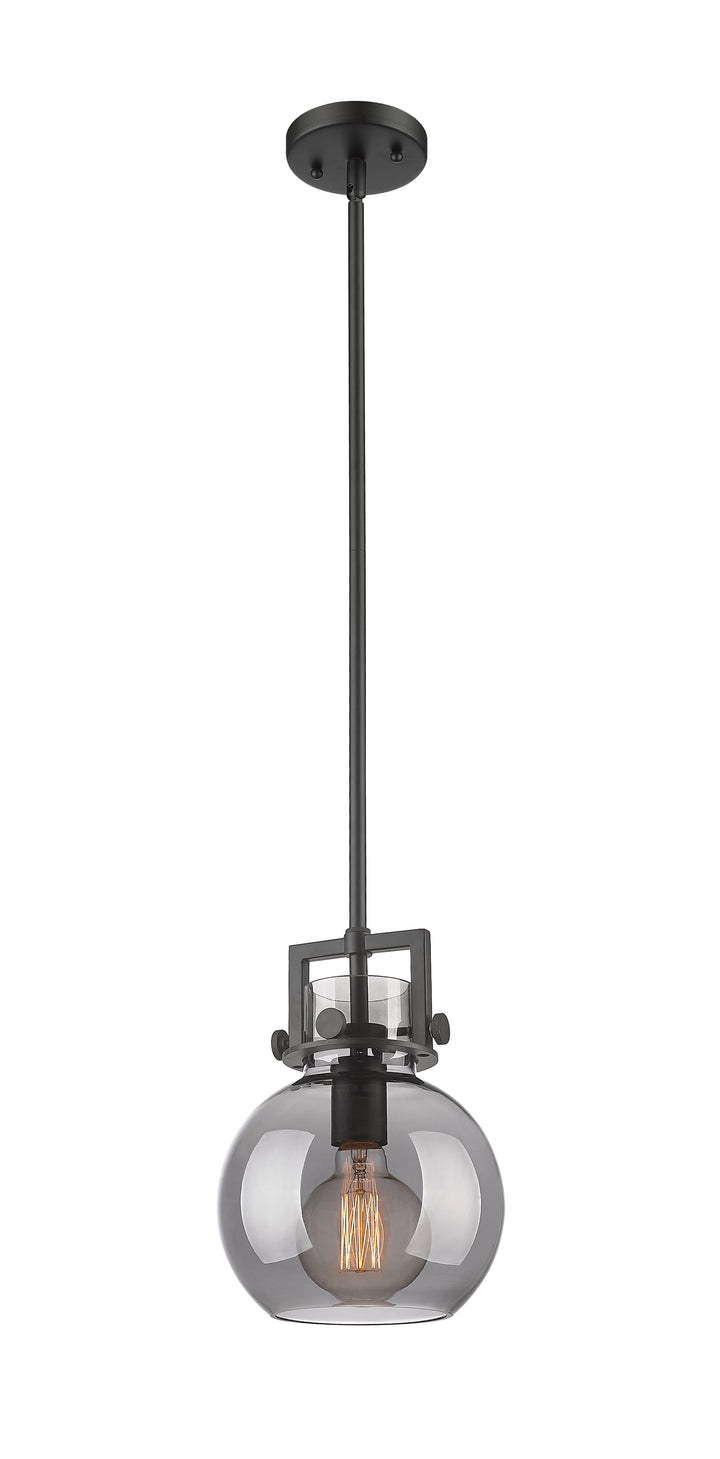Innovations Lighting Newton Sphere 8" Mini Pendant - Matte Black