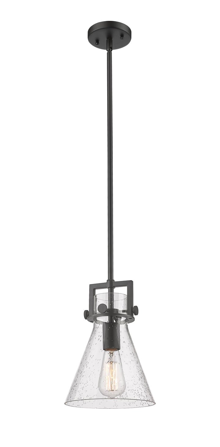 Innovations Lighting Newton Cone 8" Mini Pendant - Matte Black