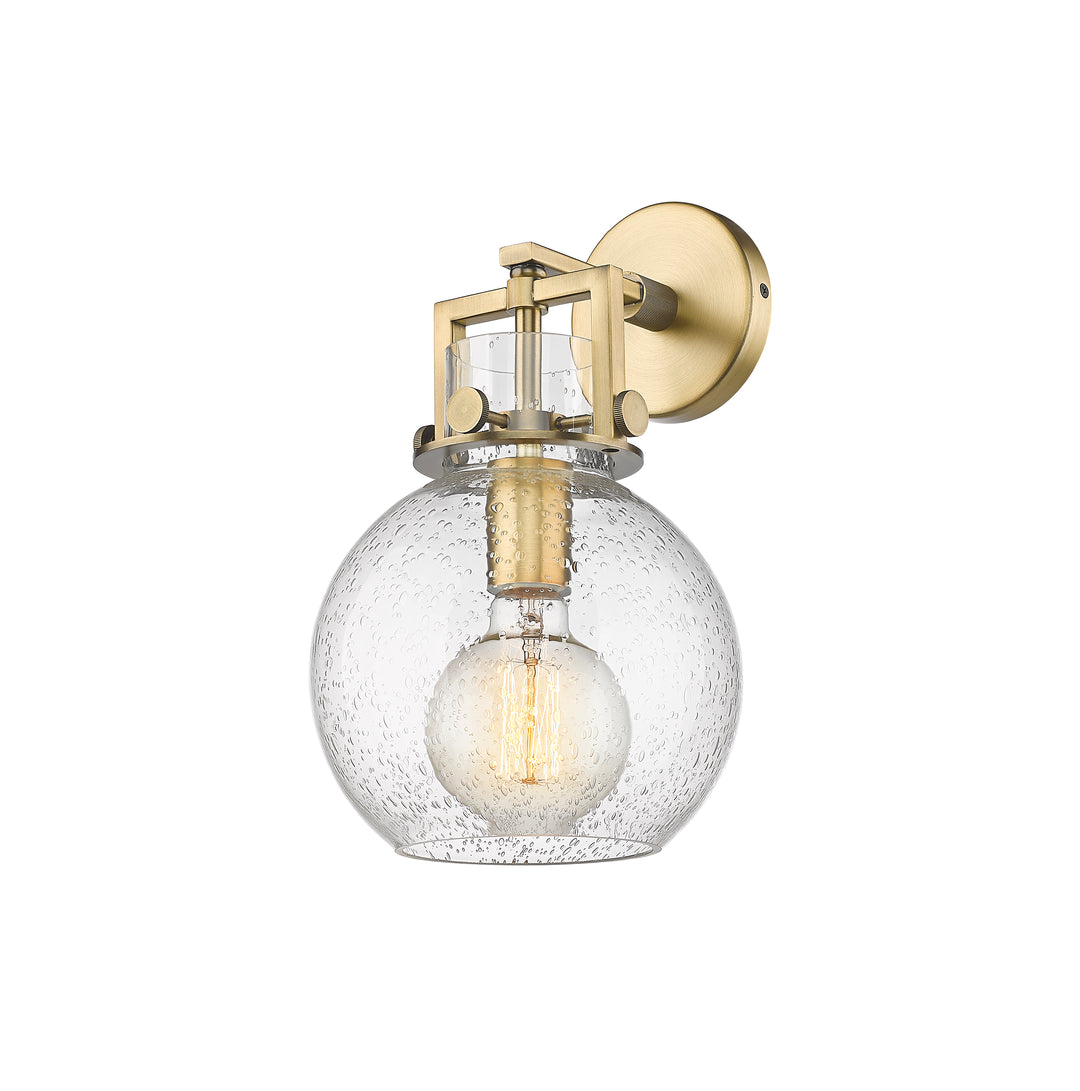 Innovations Lighting Newton Sphere 8" Sconce - Brushed Brass