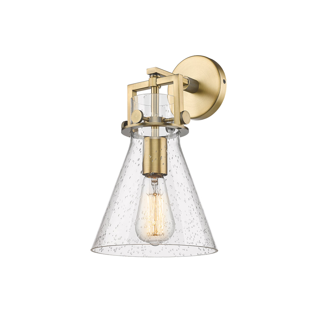 Innovations Lighting Newton Cone 8" Sconce - Brushed Brass