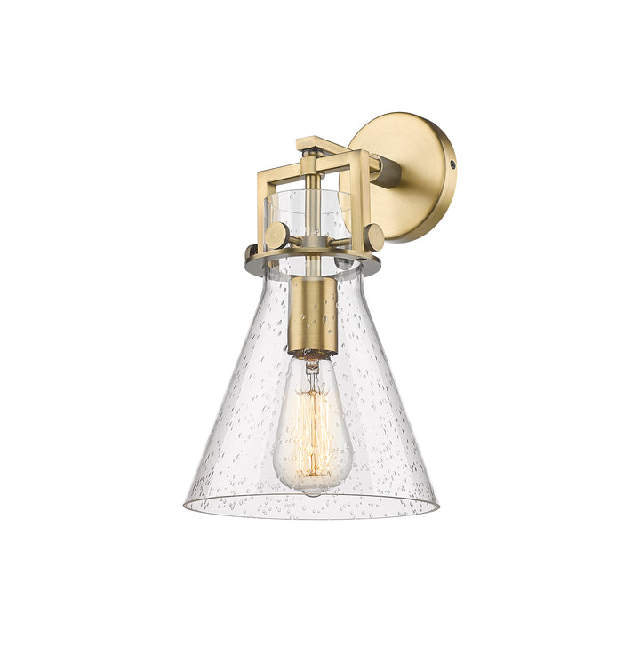 Innovations Lighting Newton Cone 8" Sconce - Brushed Brass