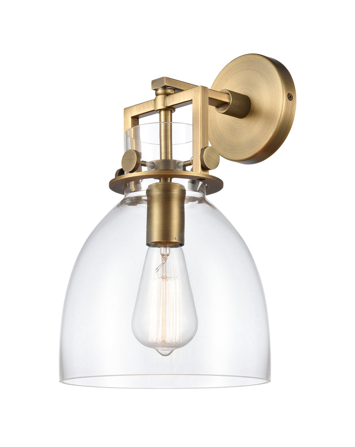 Innovations Lighting Newton Bell 8" Sconce - Brushed Brass