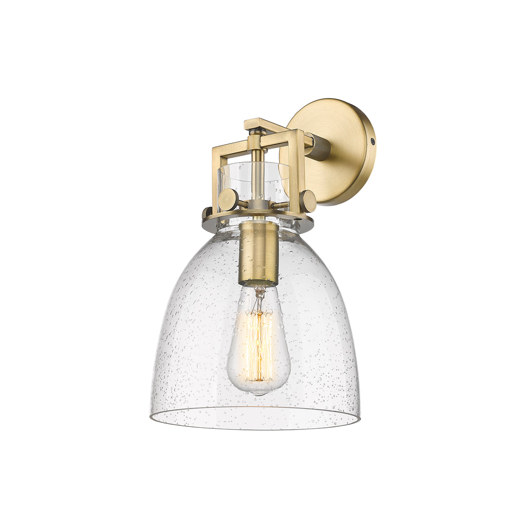 Innovations Lighting Newton Bell 8" Sconce - Brushed Brass