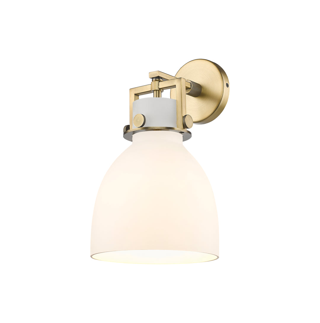 Innovations Lighting Newton Bell 8" Sconce - Brushed Brass
