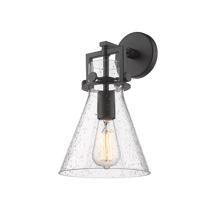 Innovations Lighting Newton Cone 8" Sconce - Matte Black