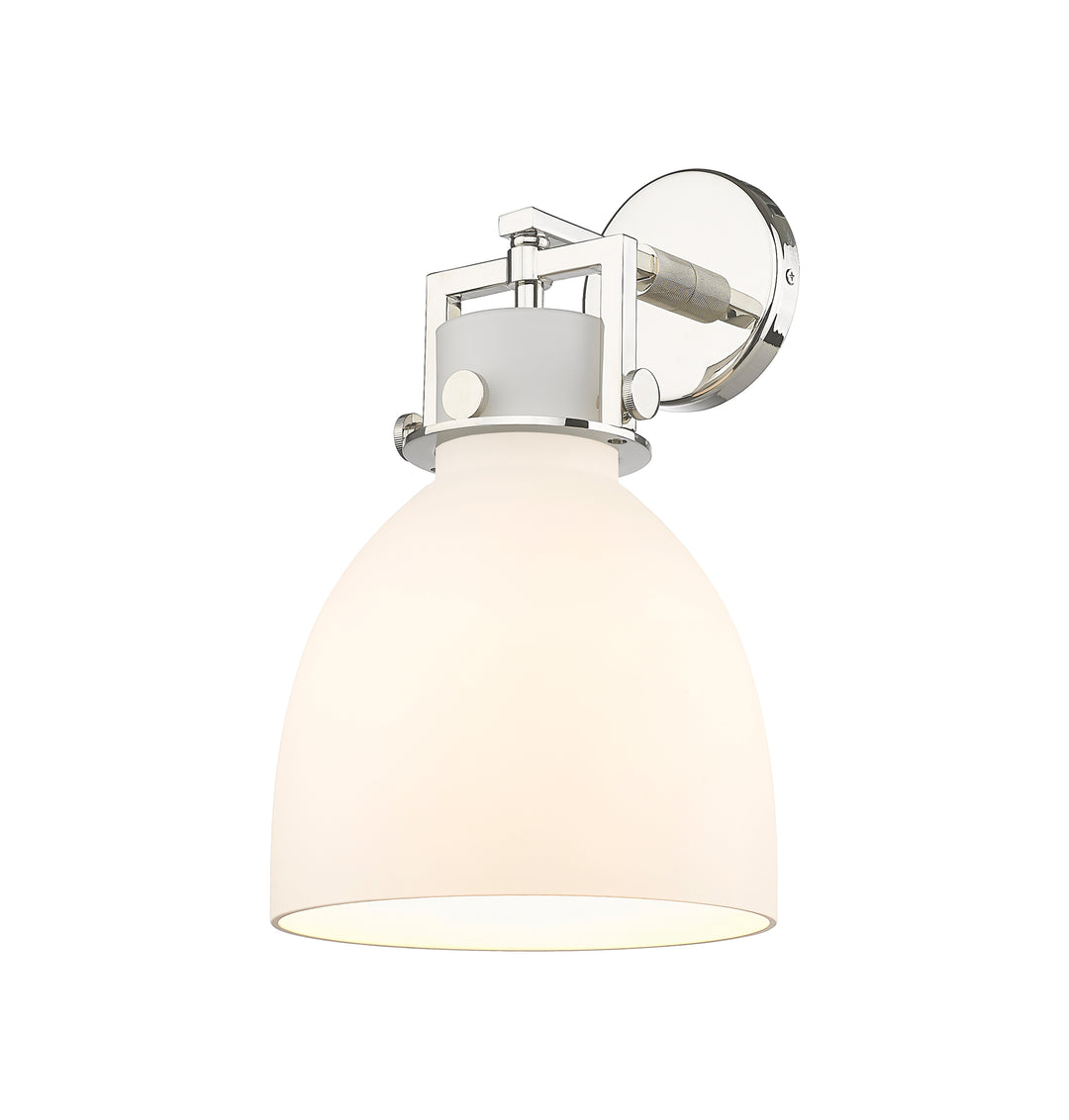 Innovations Lighting Newton Bell 8" Sconce - Polished Nickel