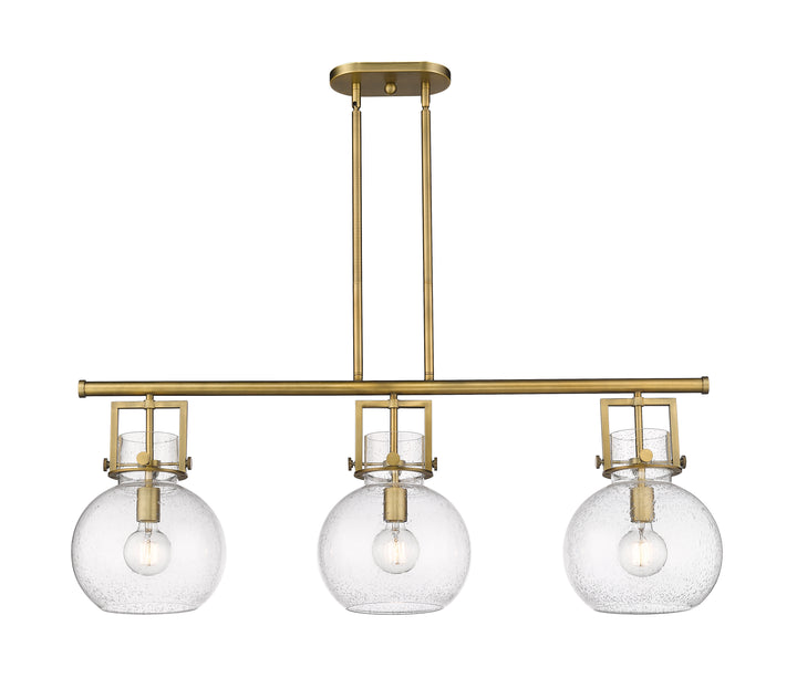 Innovations Lighting Newton Sphere 7" Island Light - Brushed Brass