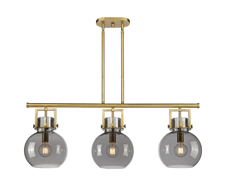 Innovations Lighting Newton Sphere 7" Island Light - Brushed Brass