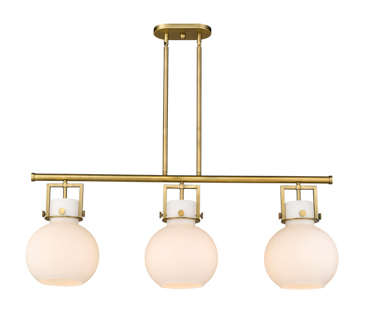 Innovations Lighting Newton Sphere 7" Island Light - Brushed Brass