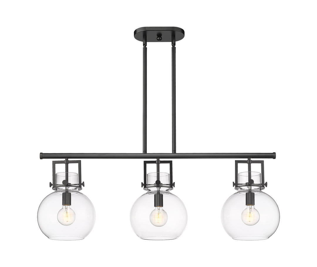 Innovations Lighting Newton Sphere 7" Island Light - Matte Black