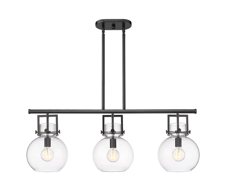 Innovations Lighting Newton Sphere 7" Island Light - Matte Black