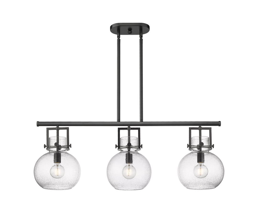 Innovations Lighting Newton Sphere 7" Island Light - Matte Black