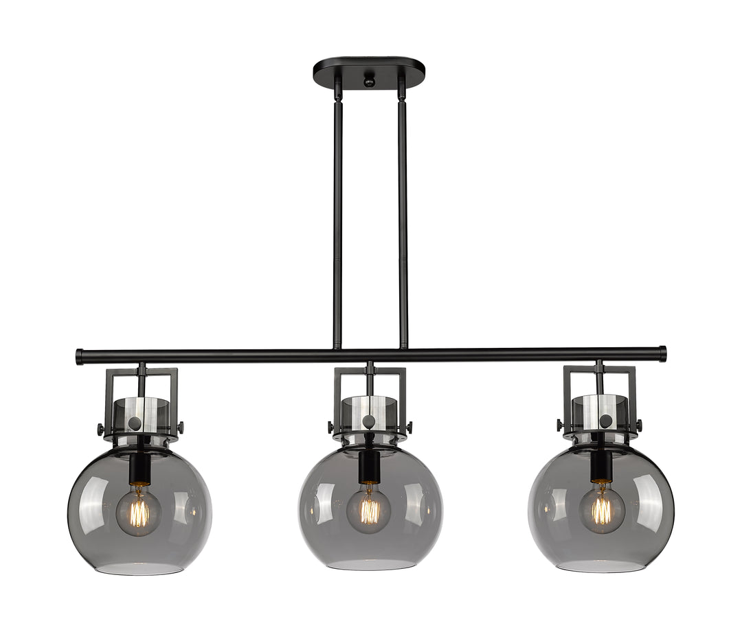 Innovations Lighting Newton Sphere 7" Island Light - Matte Black