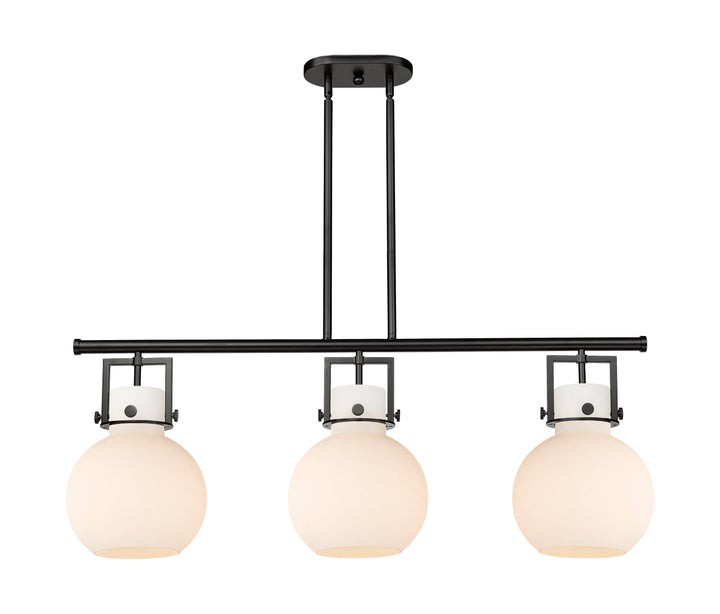 Innovations Lighting Newton Sphere 7" Island Light - Matte Black