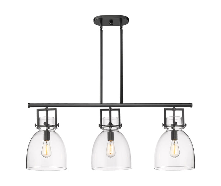 Innovations Lighting Newton Bell 7" Island Light - Matte Black