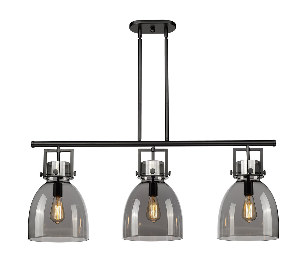 Innovations Lighting Newton Bell 7" Island Light - Matte Black