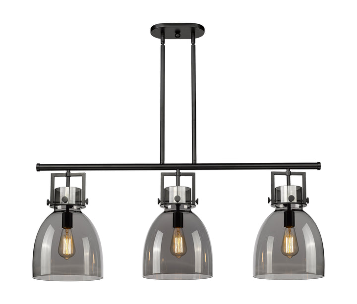 Innovations Lighting Newton Bell 7" Island Light - Matte Black