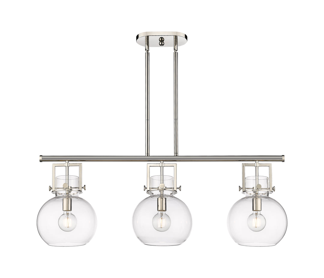 Innovations Lighting Newton Sphere 7" Island Light - Polished Nickel