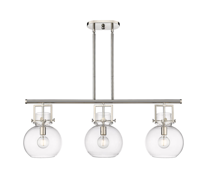 Innovations Lighting Newton Sphere 7" Island Light - Polished Nickel
