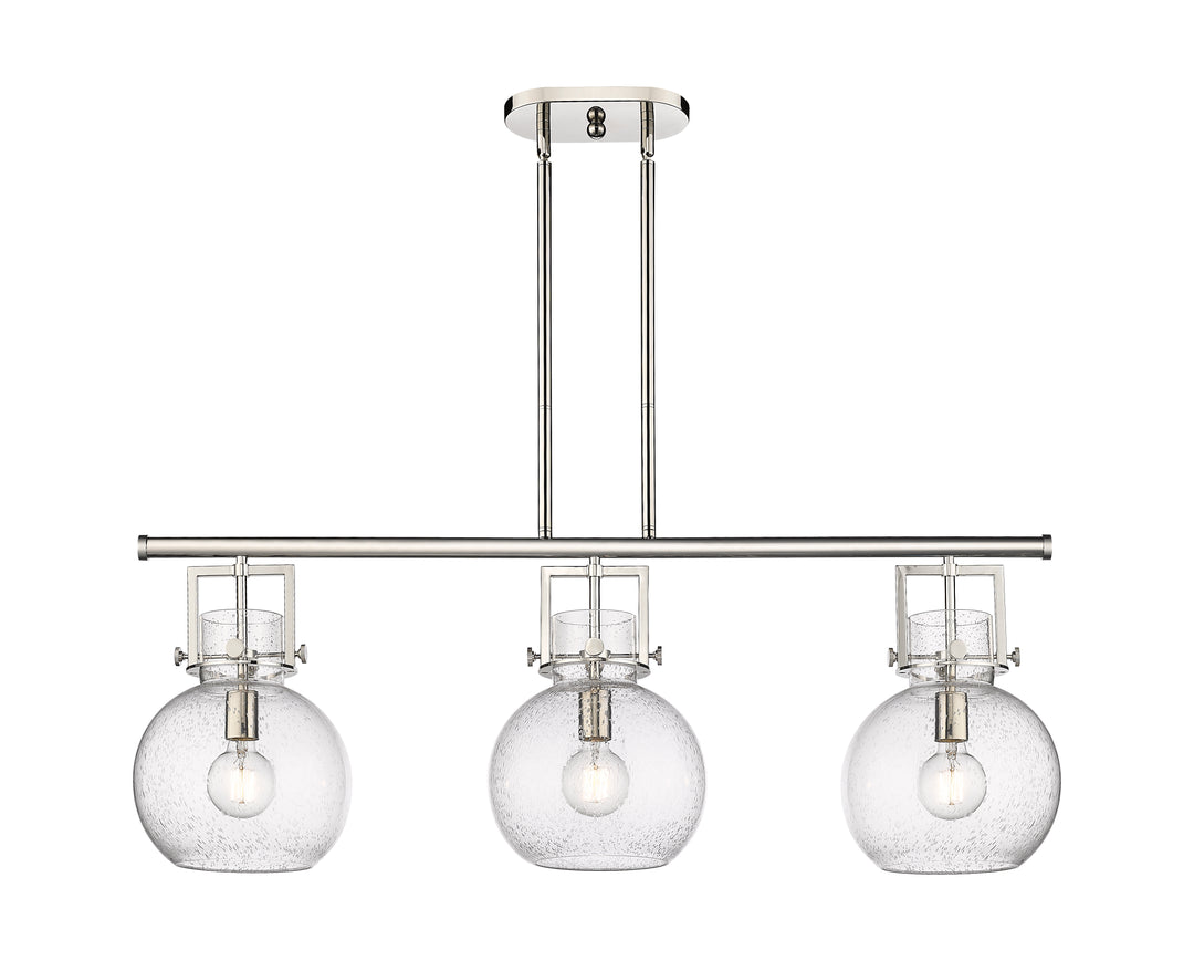 Innovations Lighting Newton Sphere 7" Island Light - Polished Nickel