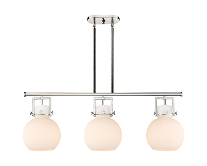 Innovations Lighting Newton Sphere 7" Island Light - Polished Nickel