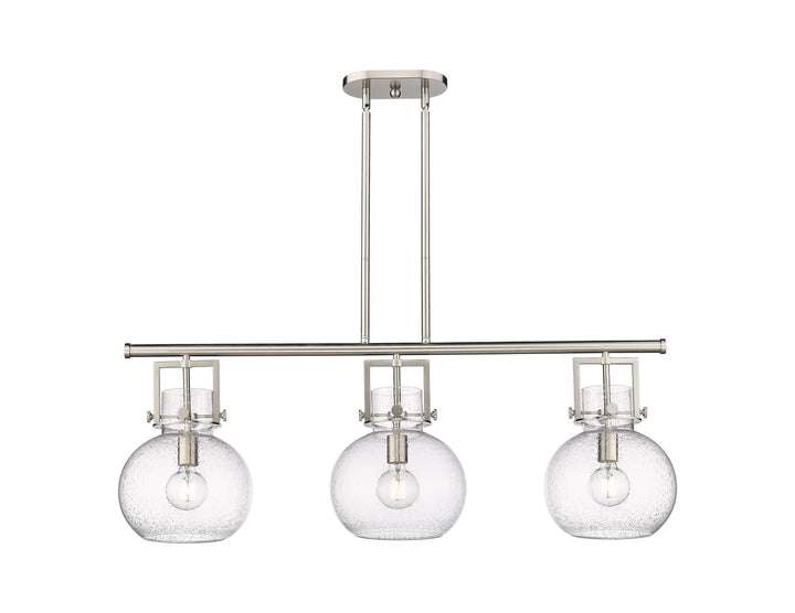 Innovations Lighting Newton Sphere 7" Island Light - Satin Nickel