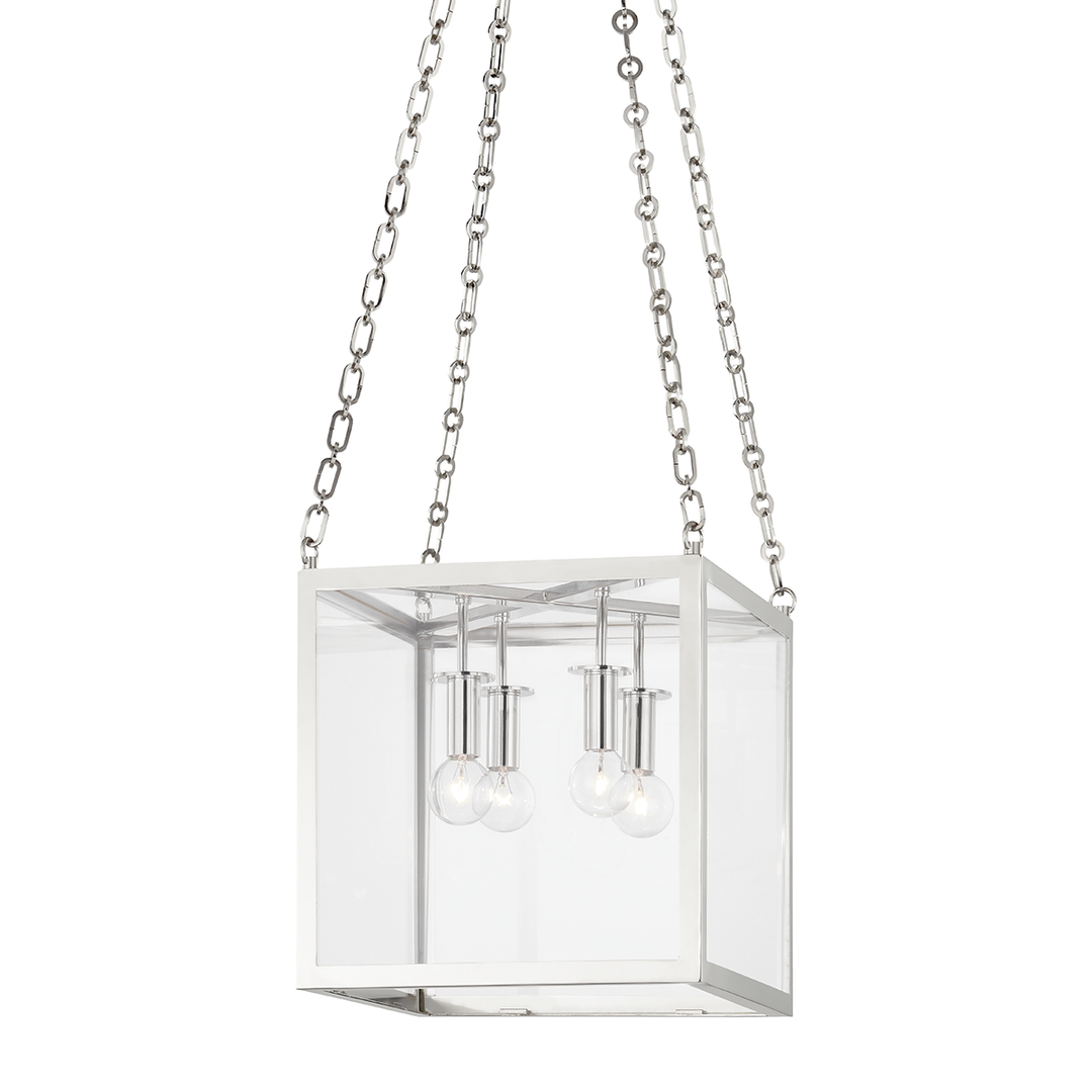 Hudson Valley Lighting Catskill Lantern Pendants Hudson Valley Lighting Polished Nickel  