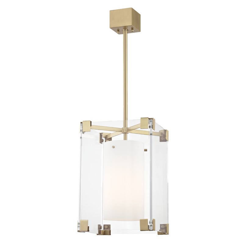 Hudson Valley Lighting Achilles Pendant Pendants Hudson Valley Lighting Aged Brass  