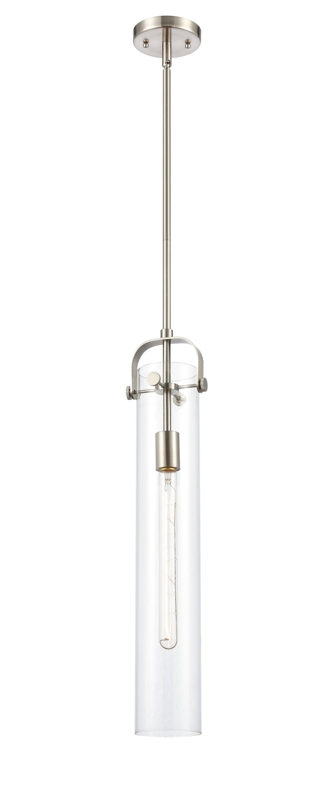 Innovations Lighting Pilaster 4.75" Pendant - Satin Nickel