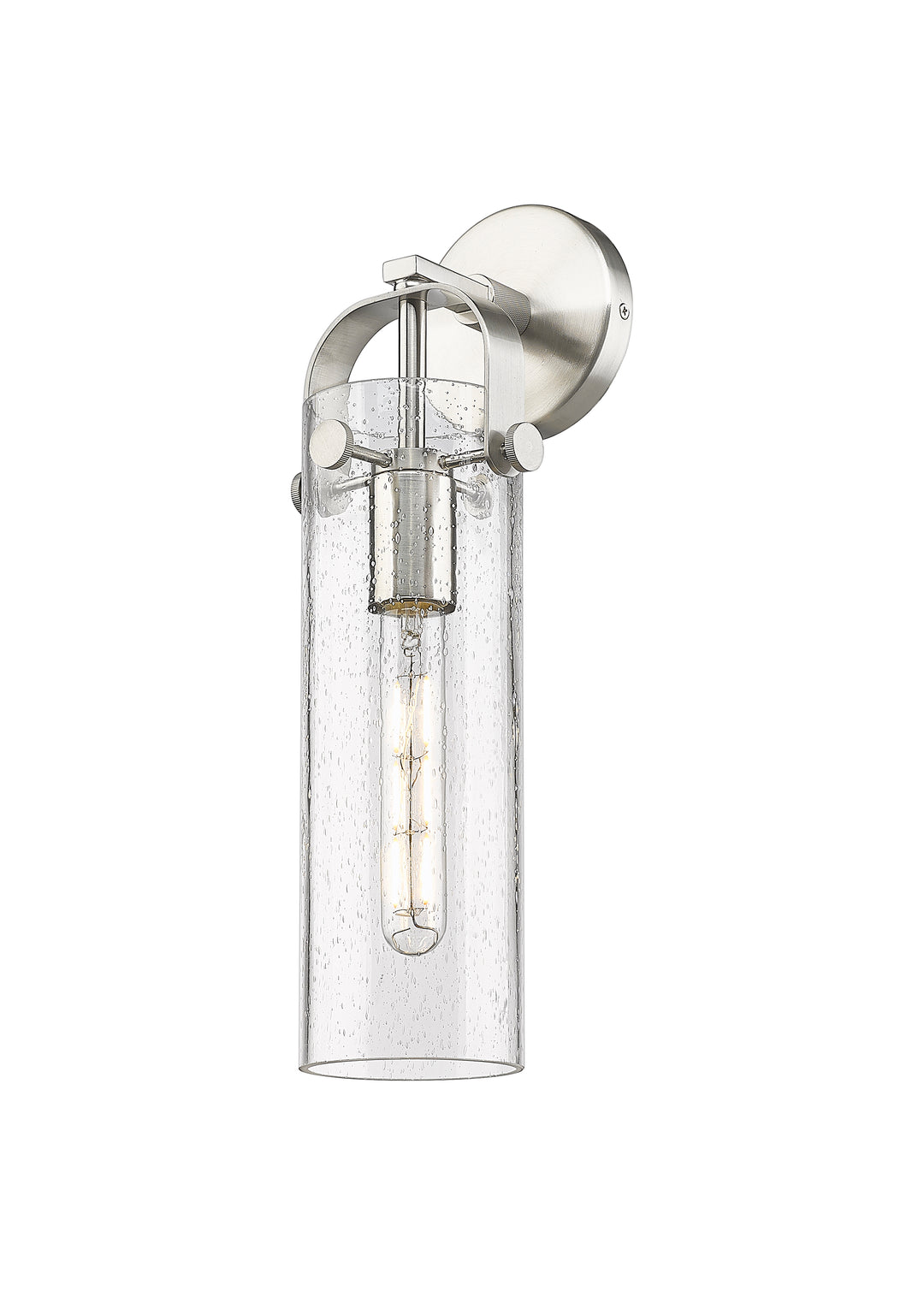 Innovations Lighting Pilaster 4" Sconce - Satin Nickel