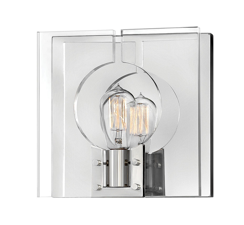 Hinkley Ludlow Sconce Sconce Hinkley Polished Nickel* 5.25x10.5x10.5 