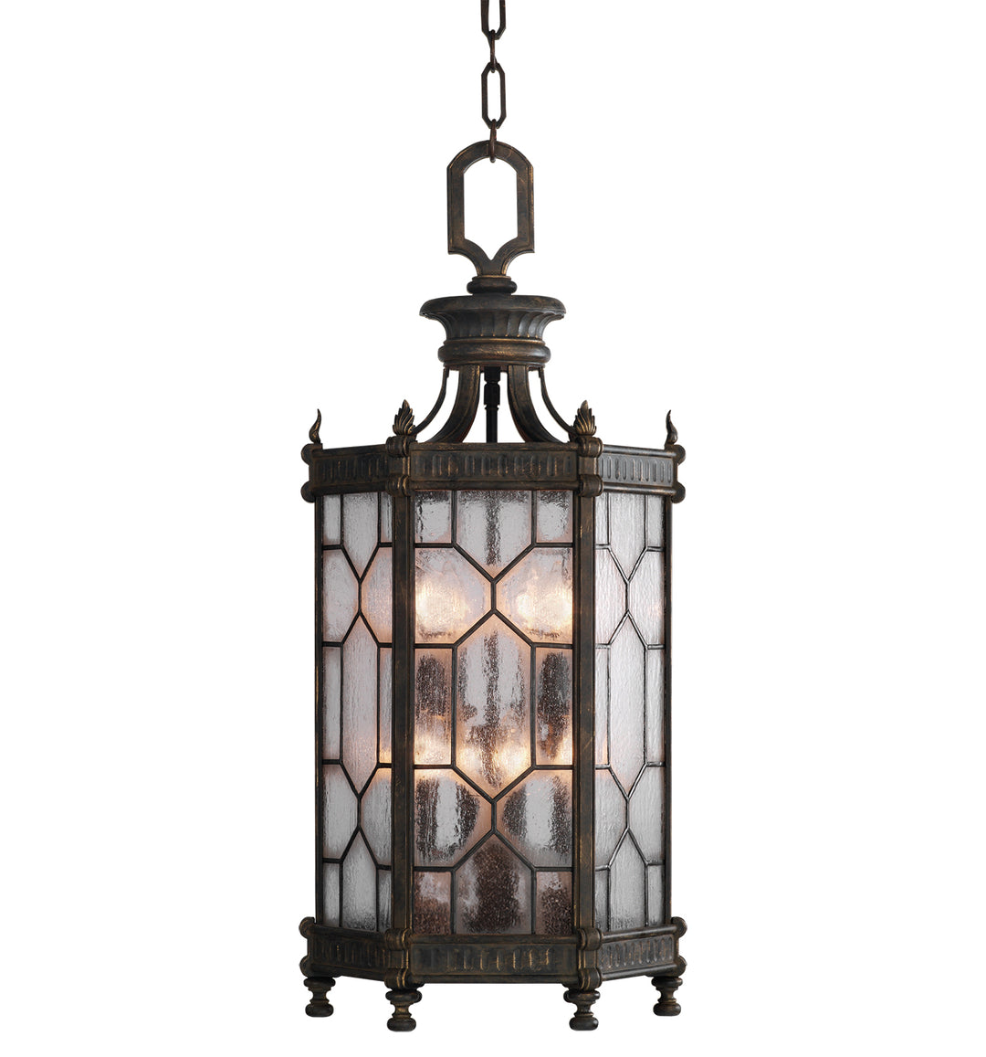 Fine Art Handcrafted Lighting Devonshire Outdoor Lantern Pendants Fine Art Handcrafted Lighting Bronze  