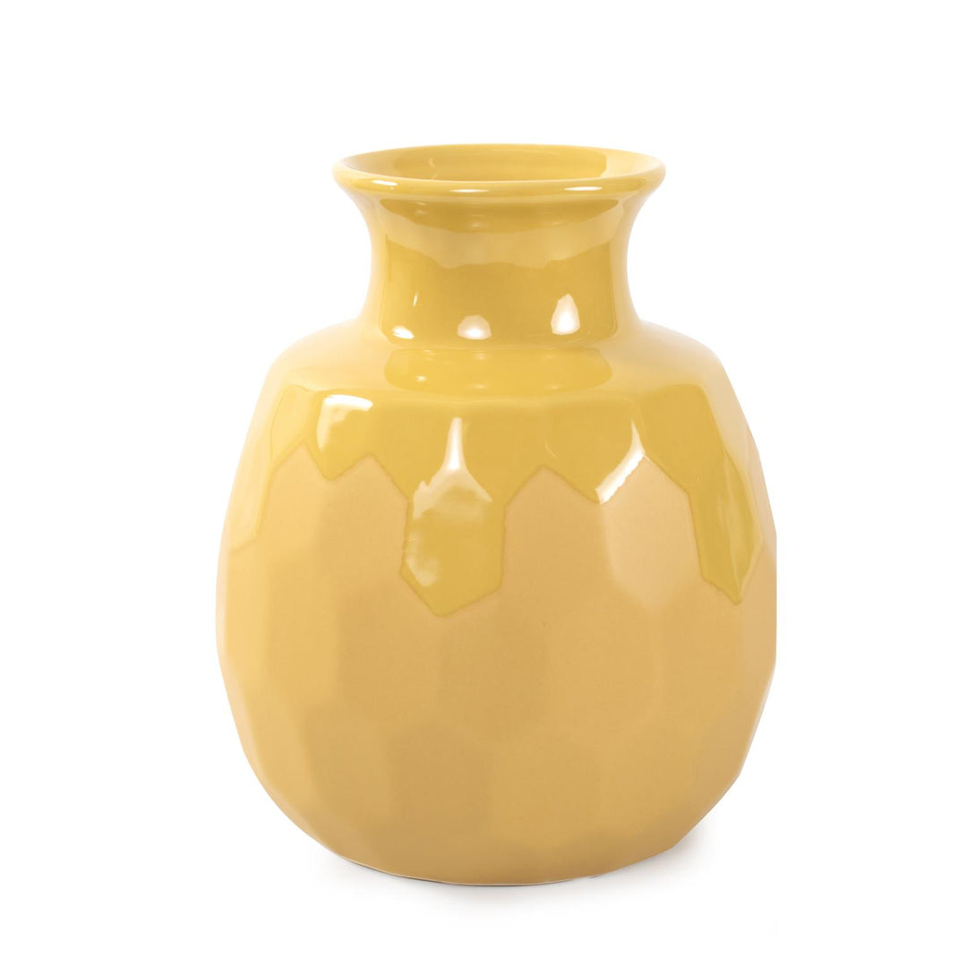 Howard Elliott Collection Golden Bee Ceramic Vase, Medium