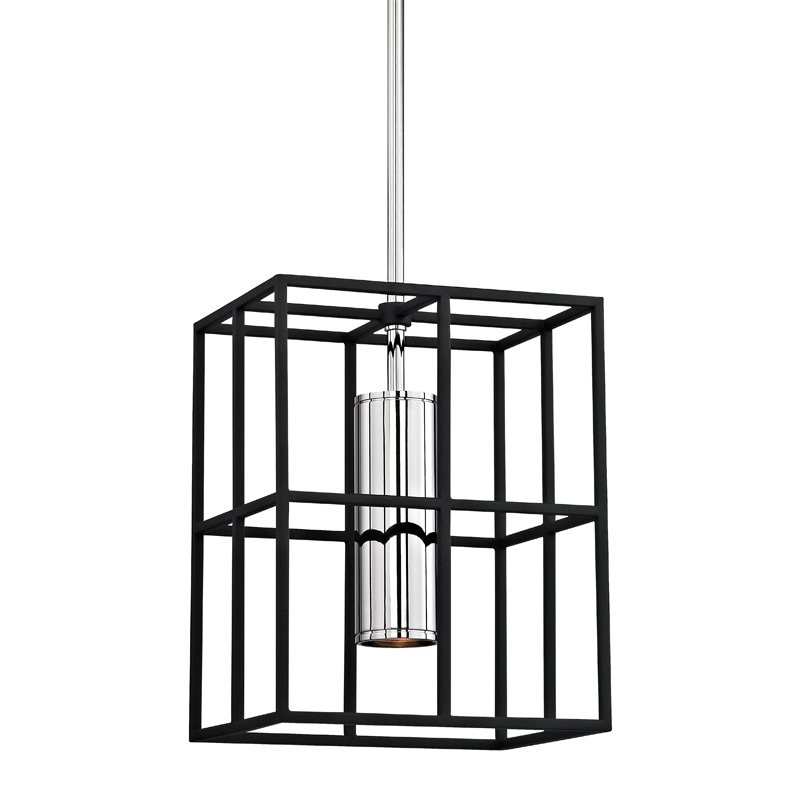 Hudson Valley Lighting Lagrange Lantern Pendants Hudson Valley Lighting Polished Nickel  