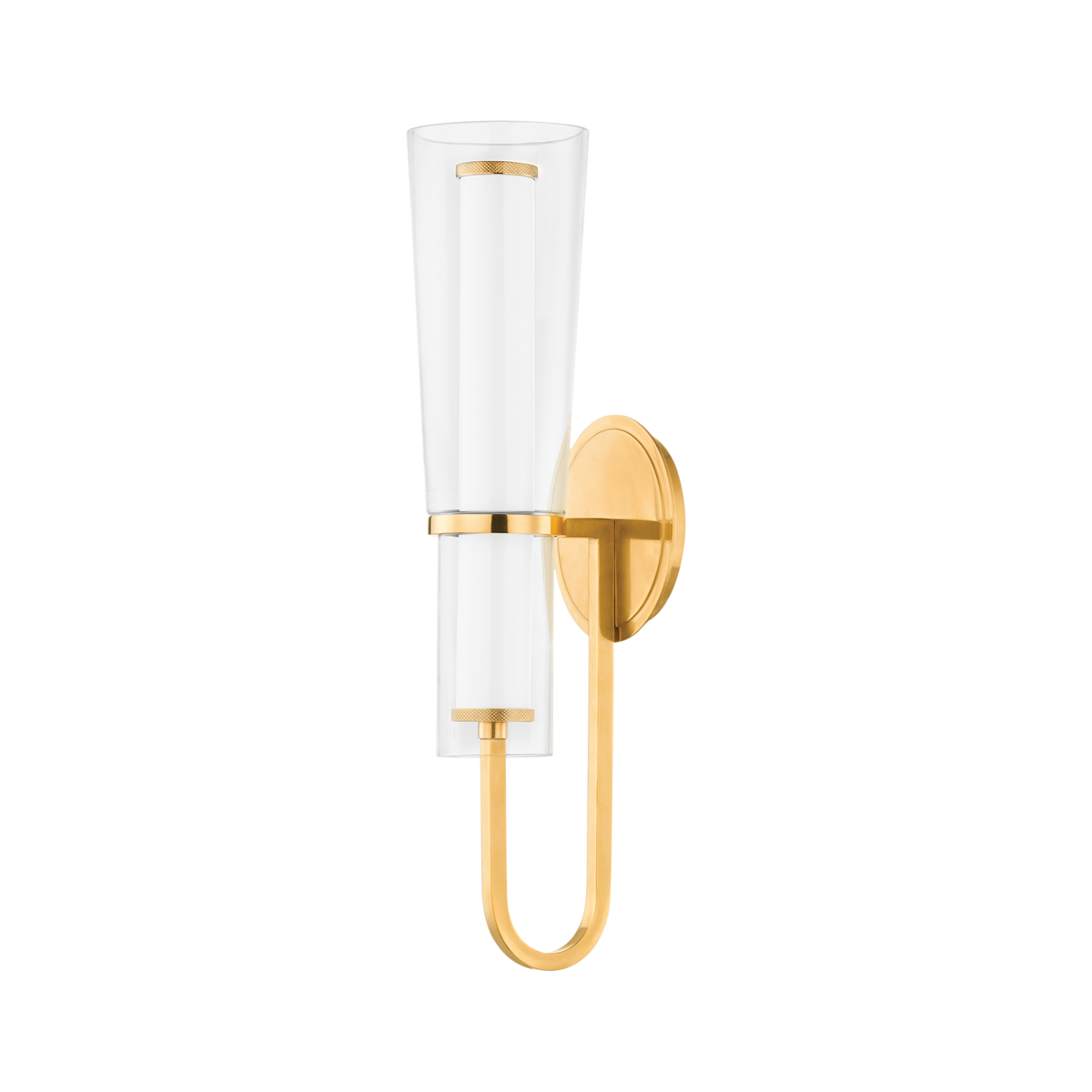 Hudson Valley Lighting VANCOUVER Wall Sconce Sconce Hudson Valley Lighting Aged Brass  