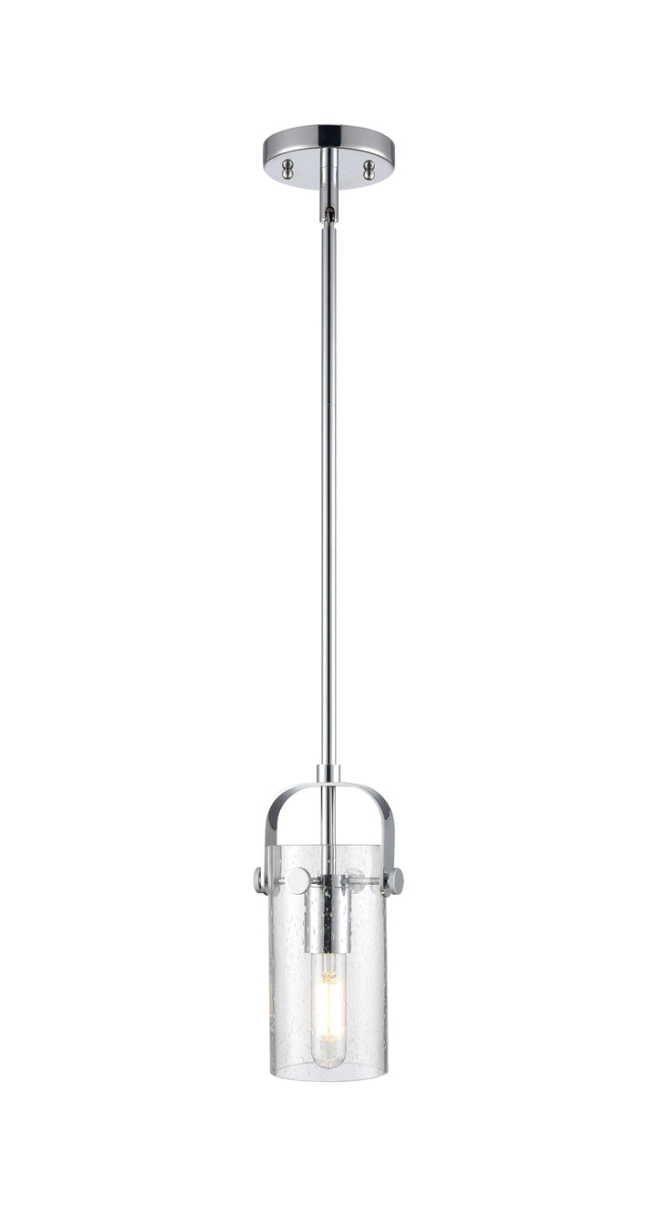 Innovations Lighting Pilaster II Cylinder 7" Pendant - Polished Chrome