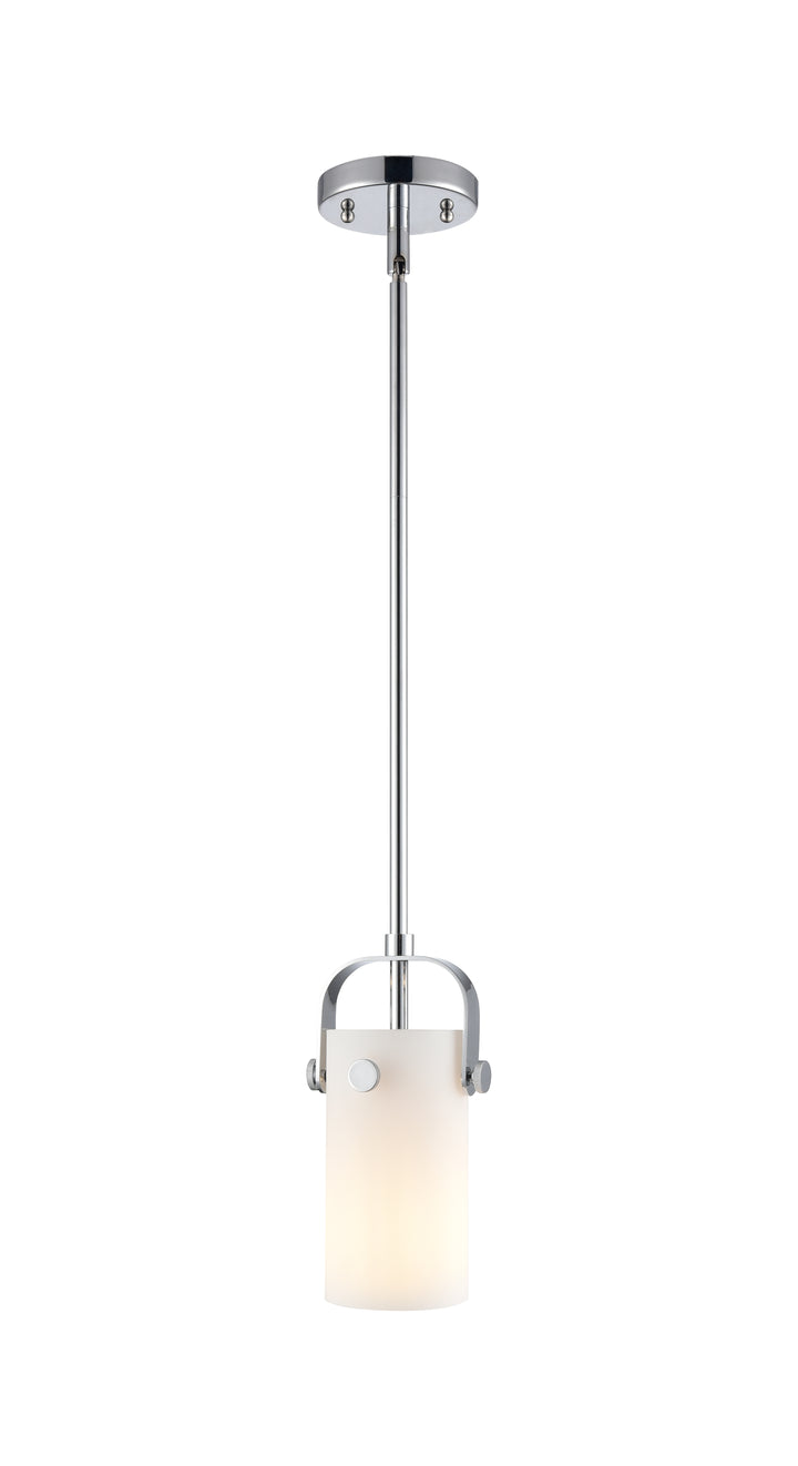 Innovations Lighting Pilaster II Cylinder 7" Pendant - Polished Chrome