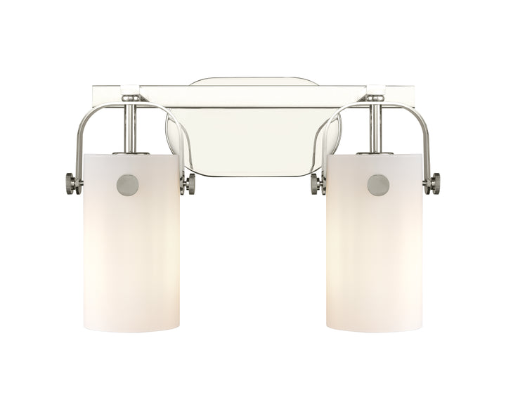 Innovations Lighting Pilaster II Cylinder 7" Bath Vanity Light - Polished Nickel Vanity Lights Innovations Lighting   