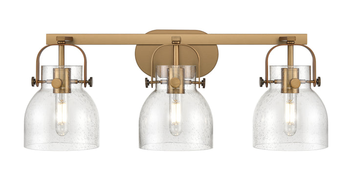 Innovations Lighting Pilaster II Bell 6" Bath Vanity Light - Brushed Brass Vanity Lights Innovations Lighting   