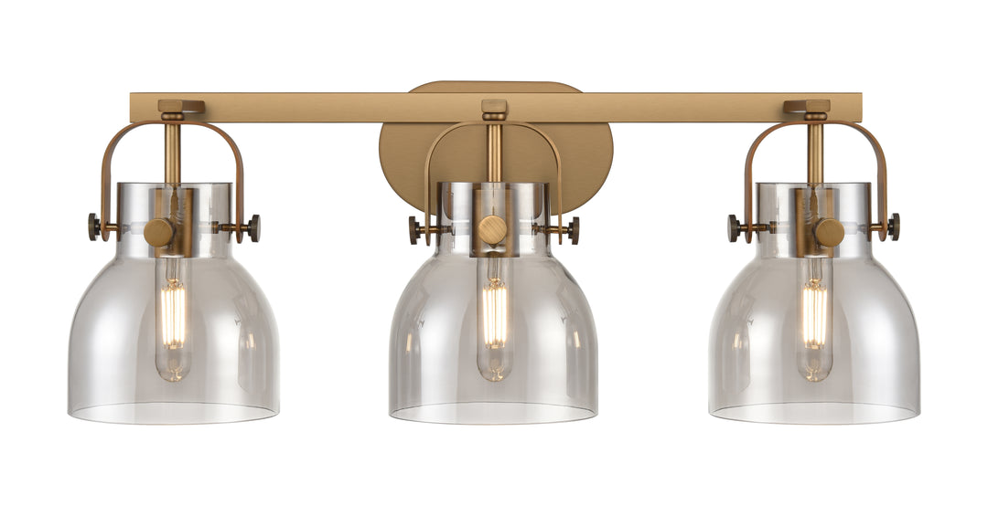 Innovations Lighting Pilaster II Bell 6" Bath Vanity Light - Brushed Brass Vanity Lights Innovations Lighting   