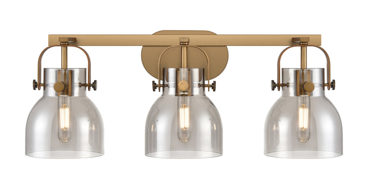 Innovations Lighting Pilaster II Bell 6" Bath Vanity Light - Brushed Brass Vanity Lights Innovations Lighting   