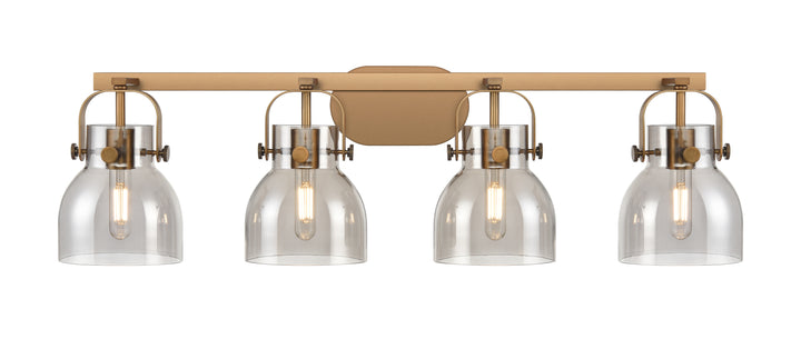 Innovations Lighting Pilaster II Bell 6" Bath Vanity Light - Brushed Brass Vanity Lights Innovations Lighting   